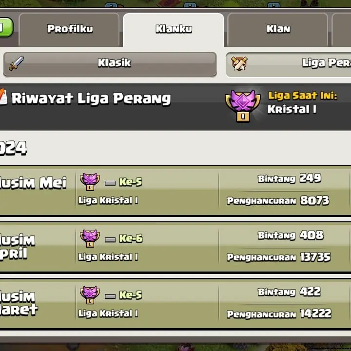 Jual Klan level 21 Clash of Clans Hends store id | VCGamers