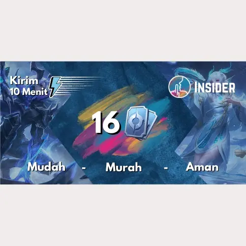 Jual 16 Tokens Honor Of Kings Insider Top Up | VCGamers