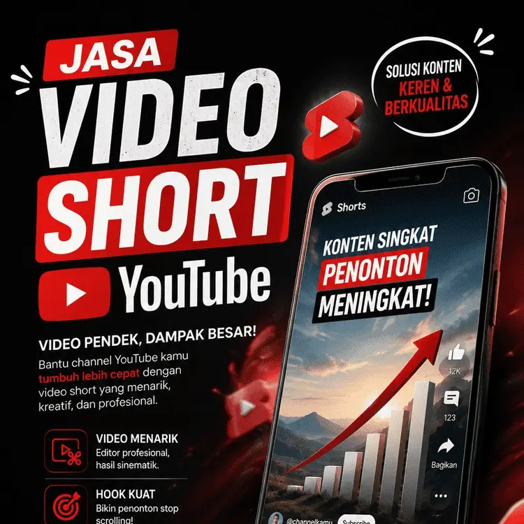 Jual 100 Views Video Shorts YouTube NINJA STORE | VCGamers