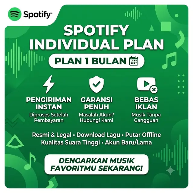 Jual 1 Bulan Spotify Kenzie srote | VCGamers