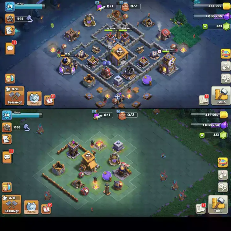 Jual Akun COC Clash of Clans ARVION | VCGamers