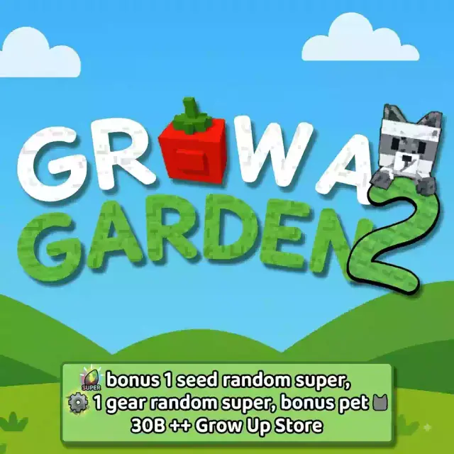 Jual Akun Grow a Garden 2 banyak bonus banyak seckles Grow a Garden 2 - Roblox Grow Up | VCGamers