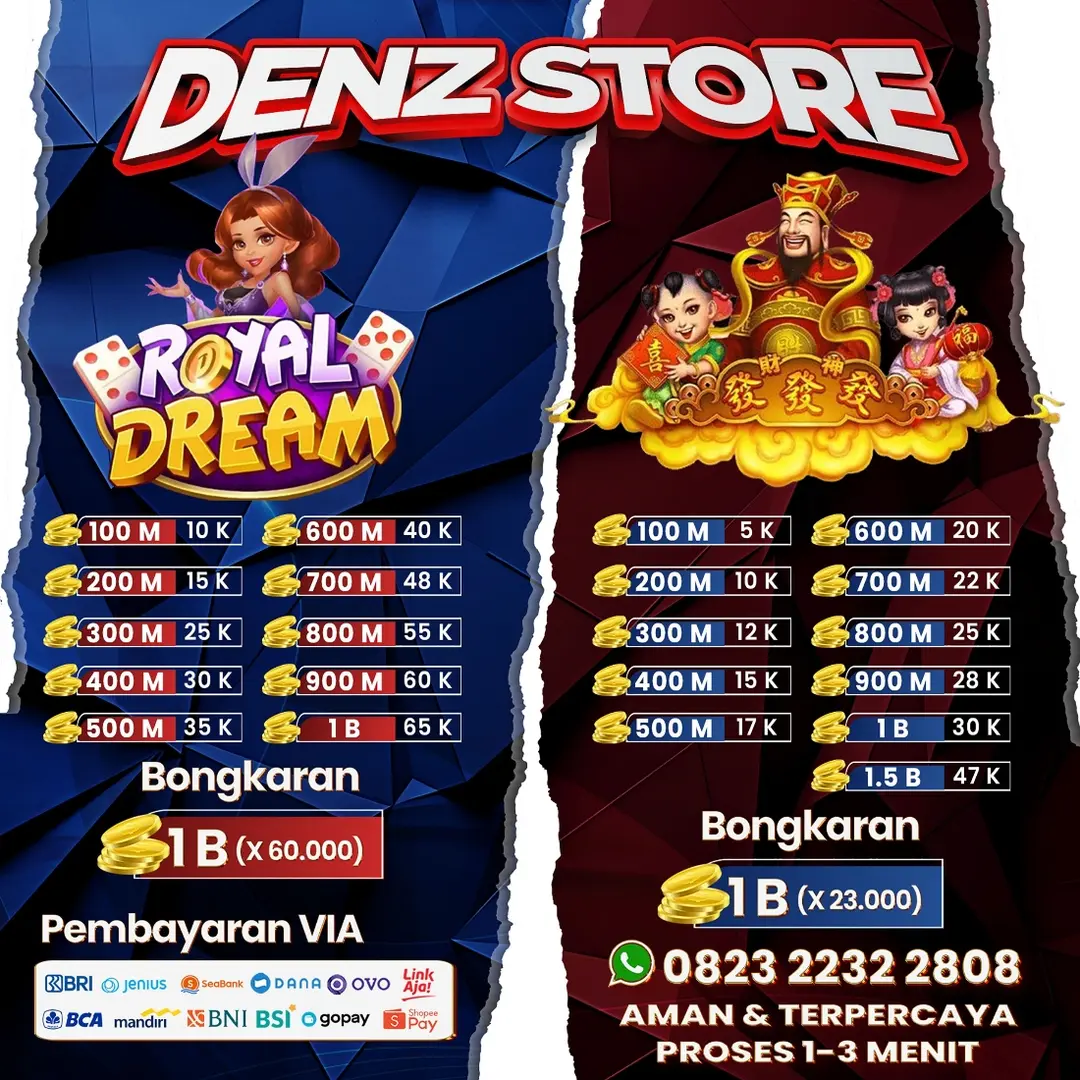 Daftar Produk DENZ STORE Terlaris & Terlengkap - VCGamers
