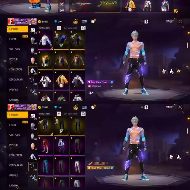 Jual AKUN FREE FIRE GRADE B Free Fire zakk_store30 | VCGamers
