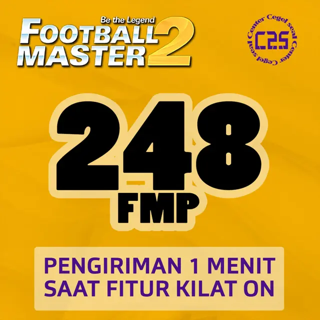 Jual 248 FMP Football Master 2 Center Cegel Seal | VCGamers