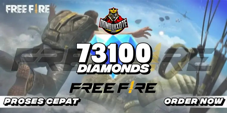Jual 73.100 Diamonds Free Fire Donquixoteshop | VCGamers