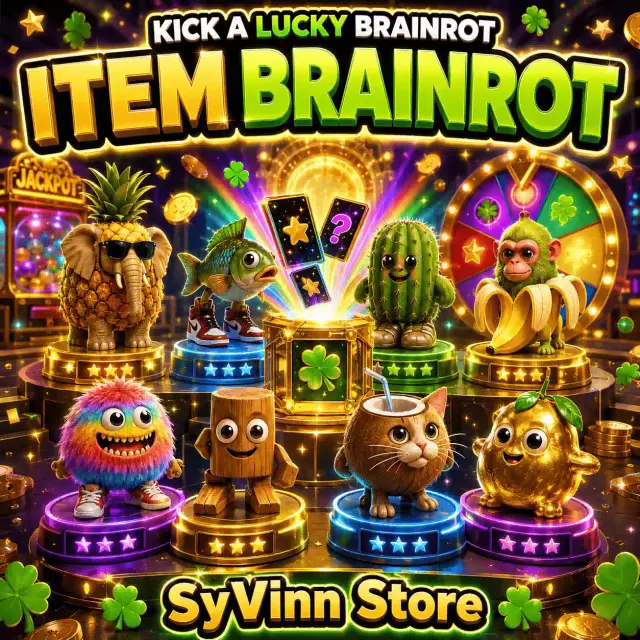 Jual Brainrot Kick a Lucky Block - Roblox SyVinn Store | VCGamers