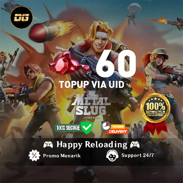 Jual 60 Ruby Metal Slug Awakening degamingstore | VCGamers