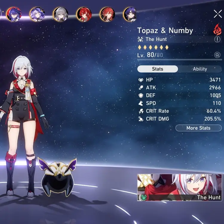 Jual Akun Trailblaze 70 [Kafka E2] Honkai Star Rail GameTag | VCGamers