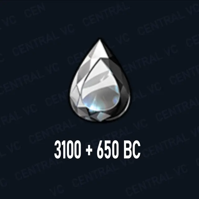 Jual 3100 Premium Black Crystals Black Clover Mobile Central VC | VCGamers