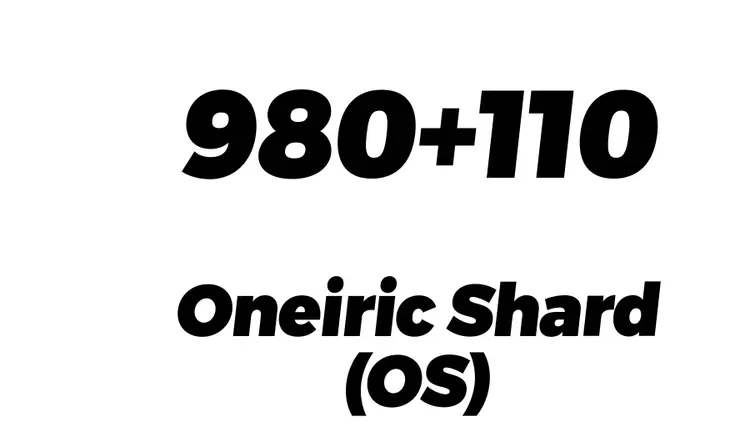 Jual 980+110 Oneiric Shard Honkai Star Rail 212 SHOPE | VCGamers