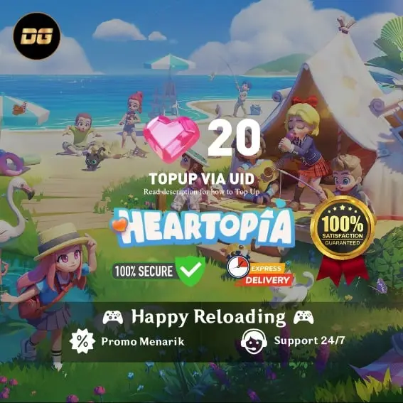 Jual 20 Heart Diamonds Heartopia degamingstore | VCGamers