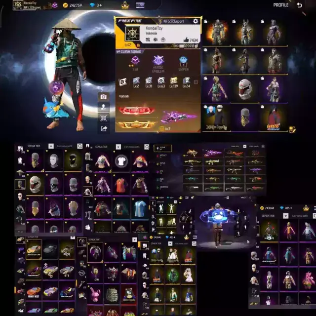 Jual AKUN MAX 2 BER SG SULTAAN Free Fire Store FKS | VCGamers