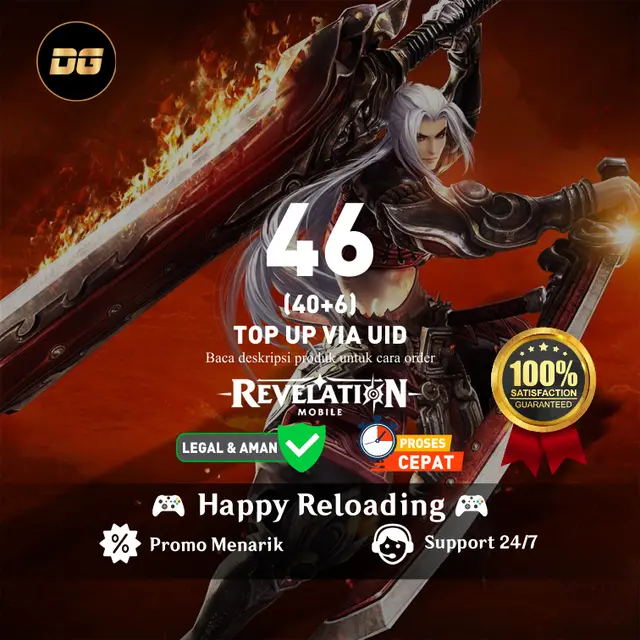 Jual 40 + 6 Divine Jade Revelation Mobile degamingstore | VCGamers