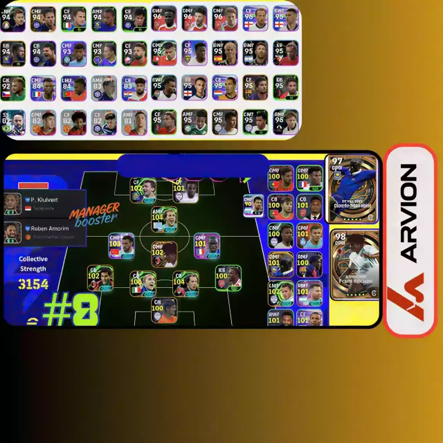 Jual SEMI SHOW TIME [ KONAMI ONLY ] eFootball Mobile ARVION | VCGamers