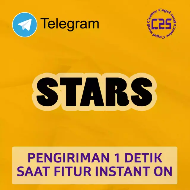 Jual 6.000 Stars Telegram Stars Center Cegel Seal | VCGamers