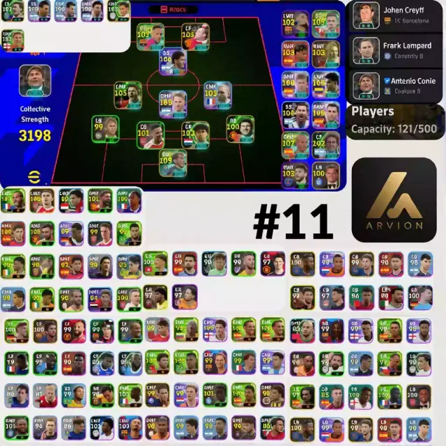 Jual MANAGER BOOSTER eFootball Mobile ARVION | VCGamers