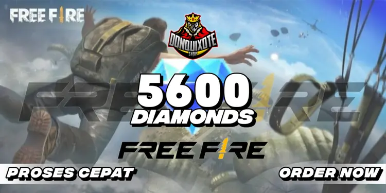 Jual 5.600 Diamonds Free Fire Donquixoteshop | VCGamers