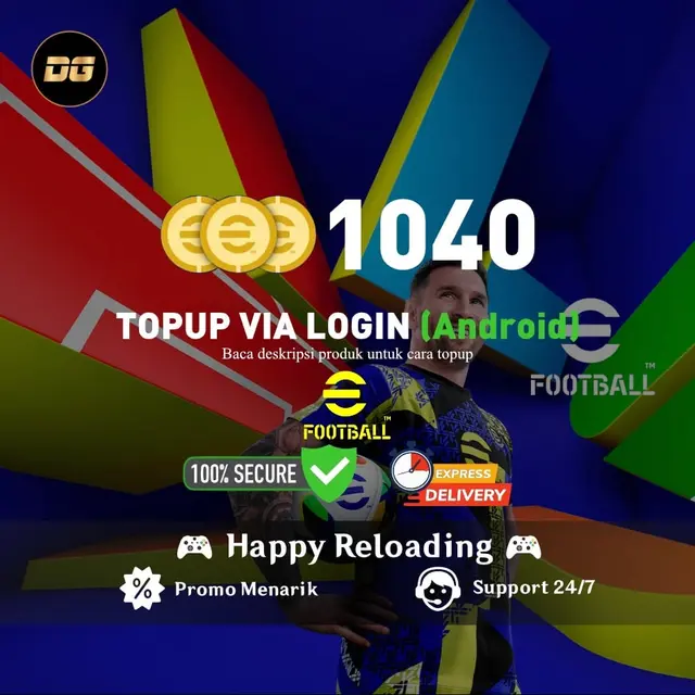 Jual 1.040 Coin (Android Via Login) eFootball Mobile degamingstore | VCGamers