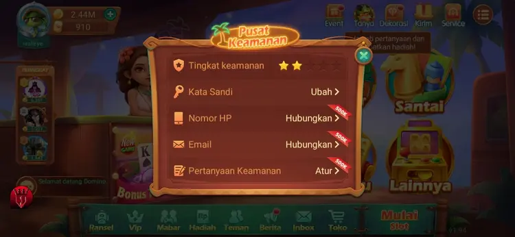 Jual VIP PERAK (limit 10b) Higgs Games Island HAYYU | VCGamers