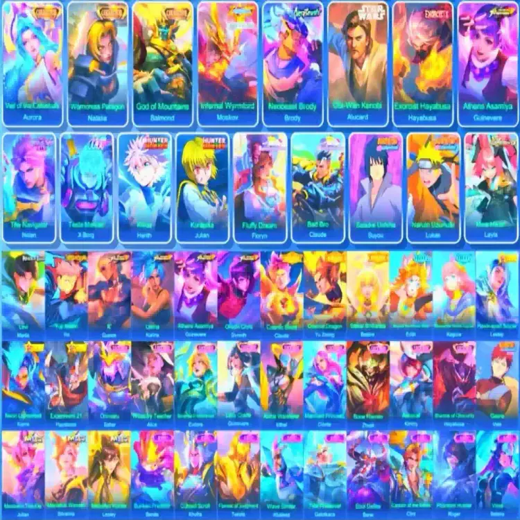 Jual Akun Rank Mythic Honor Mobile Legends Kunshen | VCGamers