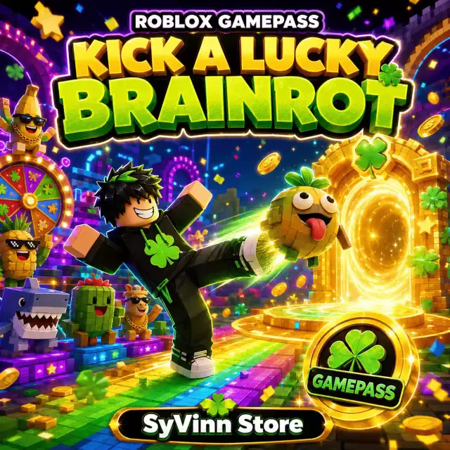 Jual VIP Kick a Lucky Block - Roblox SyVinn Store | VCGamers