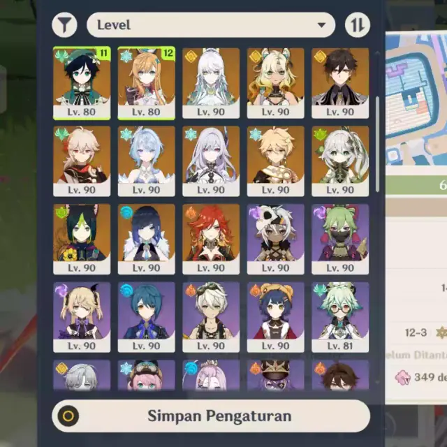 Jual [Asia] Akun Siap Gacha 35-36k Primo Aether Mc Genshin Impact Penn Store ID | VCGamers