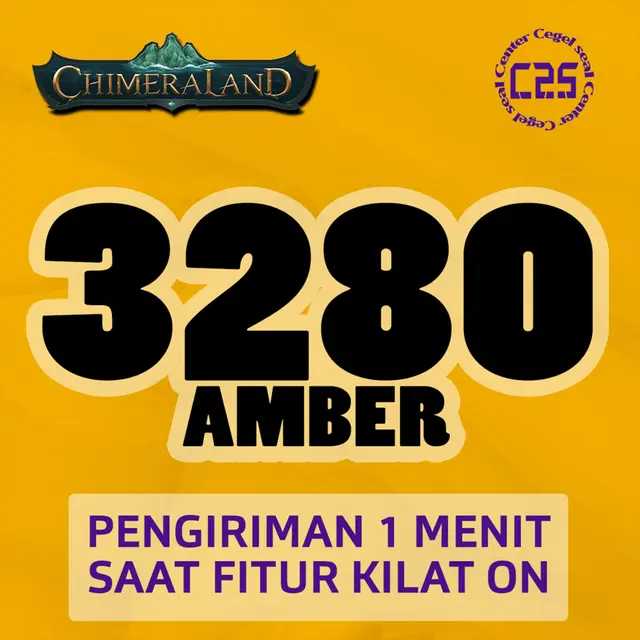 Jual 3280 Amber Chimeraland Center Cegel Seal | VCGamers
