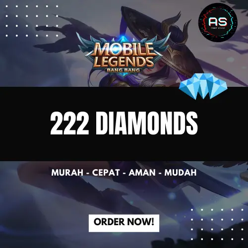 Jual 222 Diamonds Mobile Legends Arief Store Indonesia | VCGamers