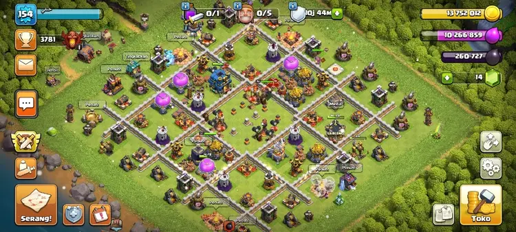 Jual Akun COC Clash of Clans ShibaShop | VCGamers