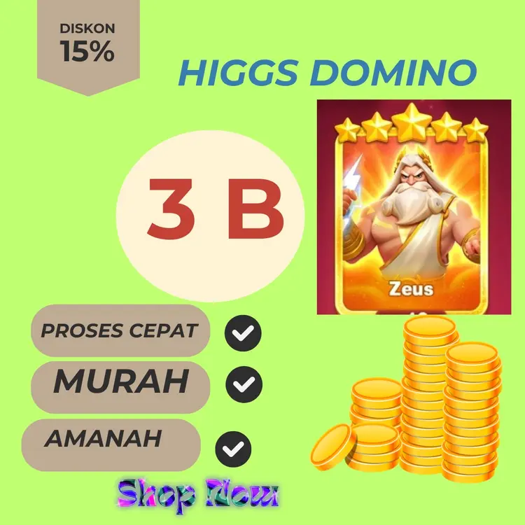 Jual Tukar Kartu Kartu Zeus x3 (3B) Higgs Games Island HOKKY | VCGamers