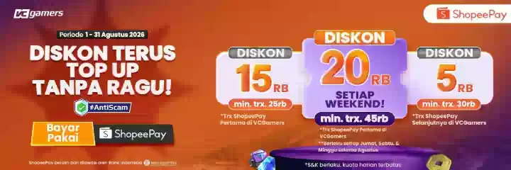 Lebih murah bayar pakai ShopeePay!