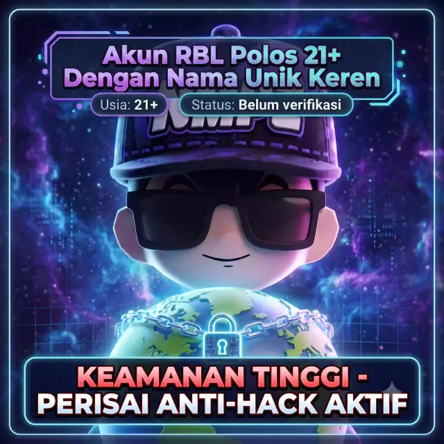Jual Akun RBL Polos 21+ Dengan Nama Unik Dan Keren Roblox WynStore | VCGamers