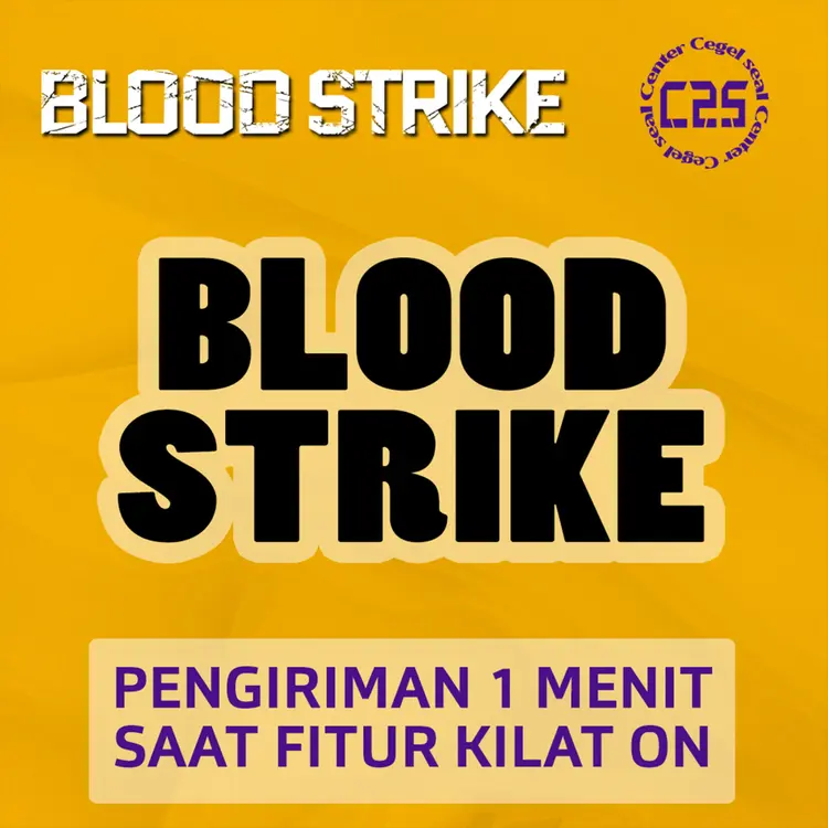 Jual 50 Golds Blood Strike Center Cegel Seal | VCGamers