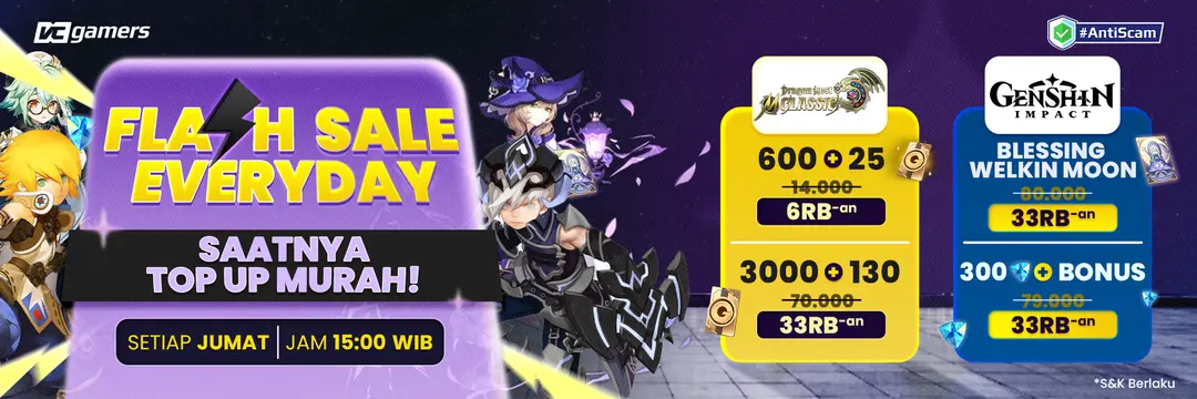 Flash Sale Everyday (Jumaat)