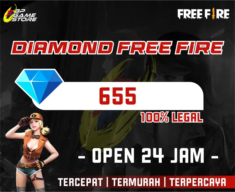 Jual 655 Diamonds Free Fire BP GameStore | VCGamers