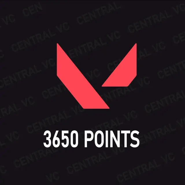 Jual 3.650 Points Valorant Central VC | VCGamers