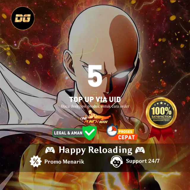 Jual 5 Coupons One Punch Man The Strongest degamingstore | VCGamers
