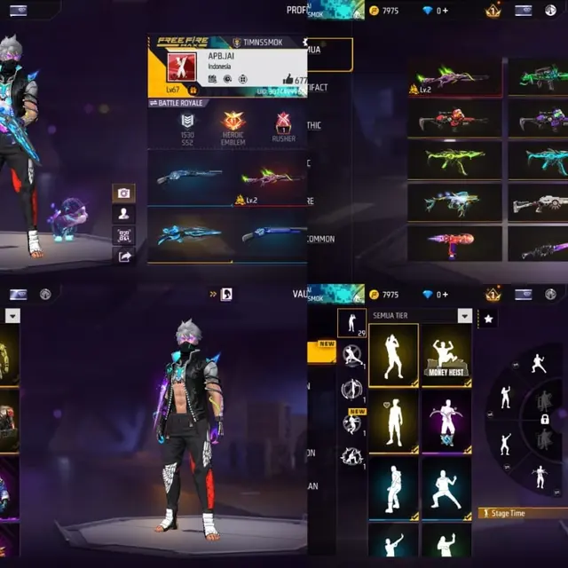 Jual Akun Fress Free Fire Toko Gen Z | VCGamers