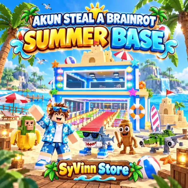 Jual AKUN STEAL A BRAINROT SUMMER BASE Steal A Brainrot - Roblox SyVinn Store | VCGamers