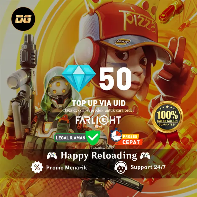 Jual 50 Diamonds Farlight 84 degamingstore | VCGamers