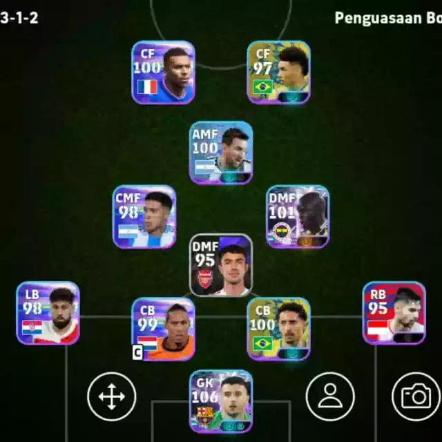 Jual Akun epik booster eFootball Mobile ARVION | VCGamers