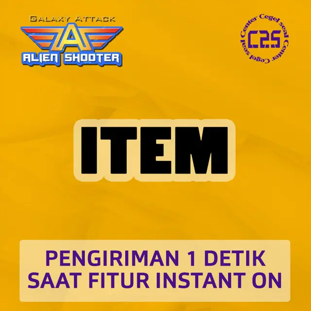 Jual Stone 9 Galaxy Attack: Alien Shooter Center Cegel Seal | VCGamers