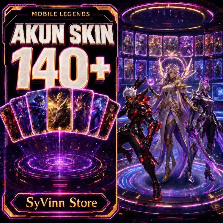 Jual Akun ML Skin 140+ Mobile Legends SyVinn Store | VCGamers