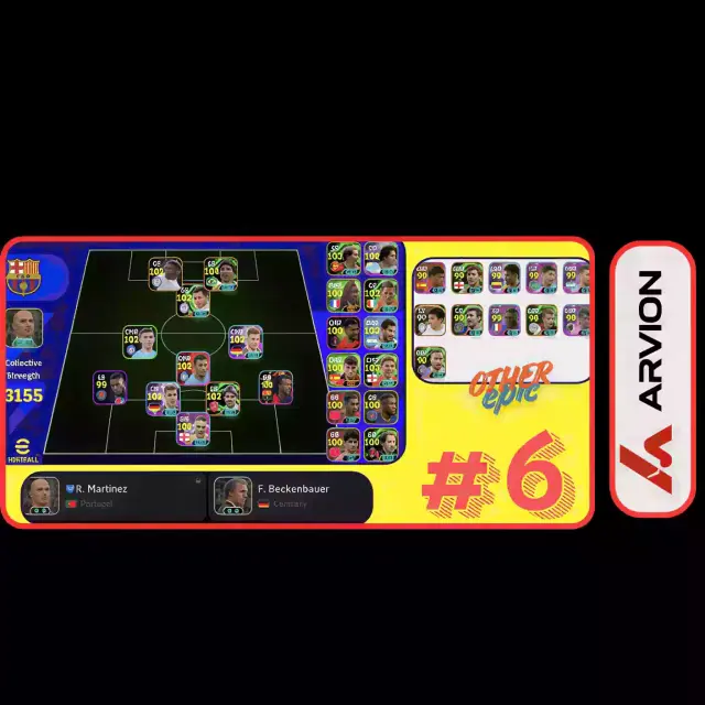 Jual Akun epik booster eFootball Mobile ARVION | VCGamers