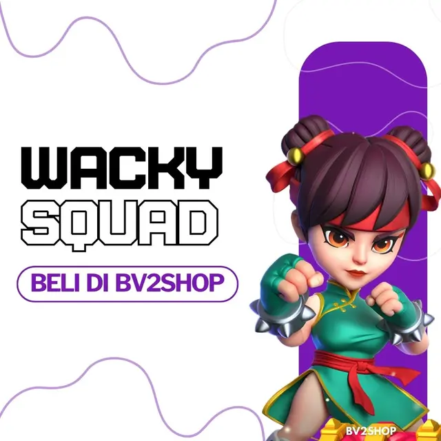Jual $5 Voucher Wacky Squad BV2SHOP | VCGamers