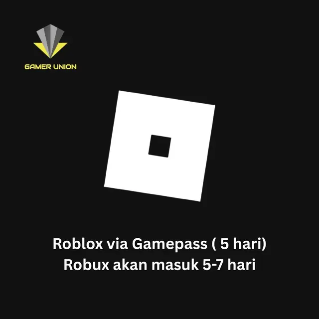 Jual 2.500 Robux (5Hari) Roblox Gamer Union Store | VCGamers