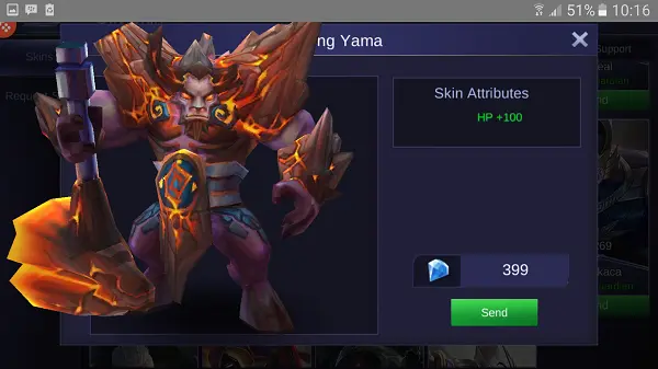 Jual Minotaur King Yama Mobile Legends KALBAR GAME STORE | VCGamers
