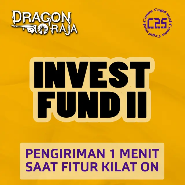 Jual Dragon Raja Investment Fund II Dragon Raja Center Cegel Seal | VCGamers