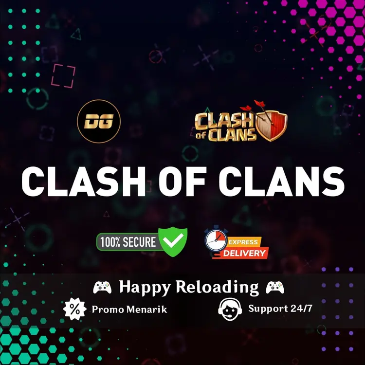 Jual Sack of Gem (2500 Gem) Clash of Clans degamingstore | VCGamers